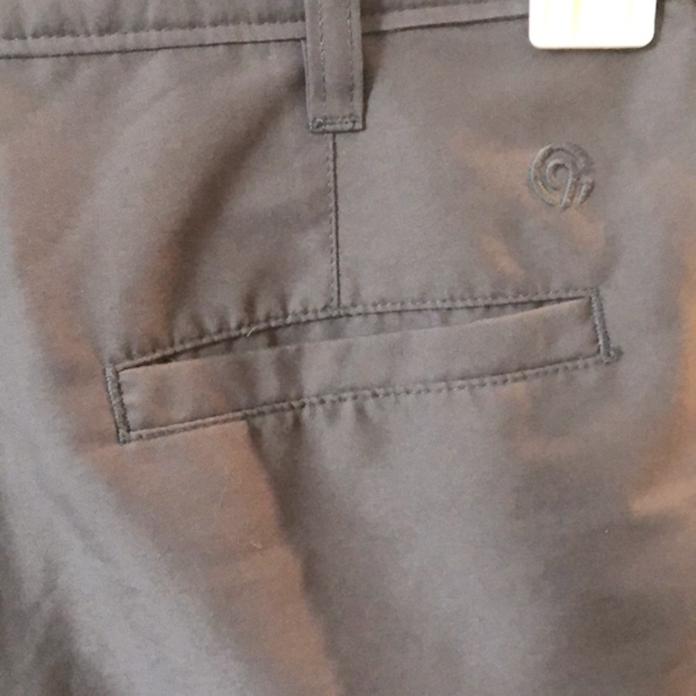 Lot of 2x [Champion] & [Univibe] Boys Sz M 8/10 Shorts - Black Plaid & Dark Gray - Picture 6 of 16